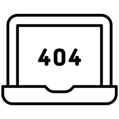 Outline Page Not Found icon