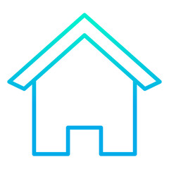 Outline gradient Web Page icon