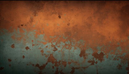Background of texture of a metal wall with rust.  wallpaper, Copy space for text, advertising, message, logo