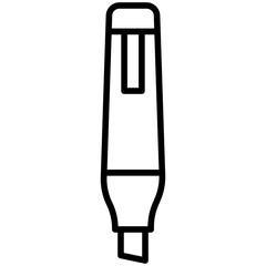 Outline Marker pen icon