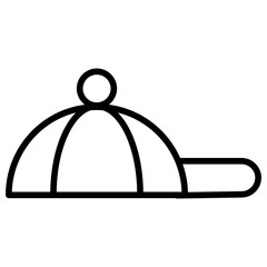 Outline Party Cap icon