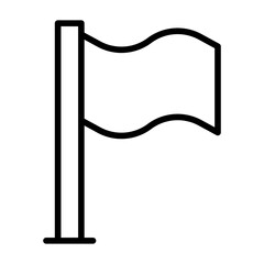 Outline Flag icon