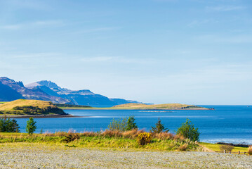 isle of skye, scotland, spring landscape