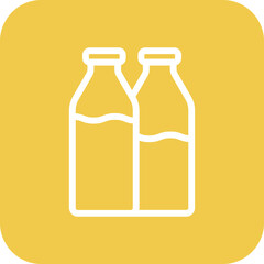 Milk Bottles Icon