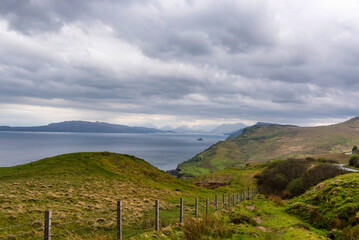 isle of skye, scotland, spring landscape