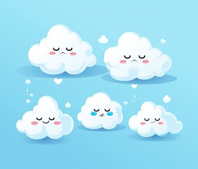 Cloud vector illustration