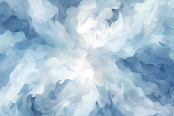 Professional Shades of Blue and Grey: Abstract Background for PPT - A Digital Artwork Perfect for PowerPoint Presentations, generative AI - obrazy, fototapety, plakaty
