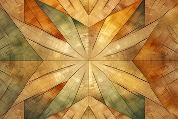 Earthly Toned Abstract Pattern Background: A Digital Artwork with Complex and Natural Feel, generative AI