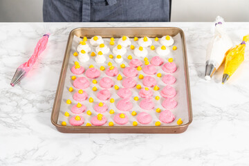 Meringue cookies