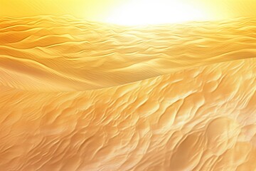 Fototapeta na wymiar Golden Abstract Background: Visualize the Allure of a Desert at Sunrise with Impressionistic Style and Pastel Drawing of Glistening Sand Dunes, generative AI