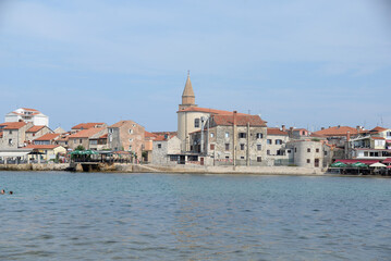 Fototapeta na wymiar Altstadt von Umag in Istrien
