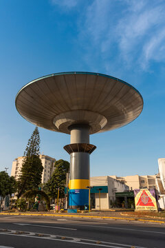 Nave extraterrestre, ponto tur&iacute;stico da cidade de Varginha, Minas Gerais