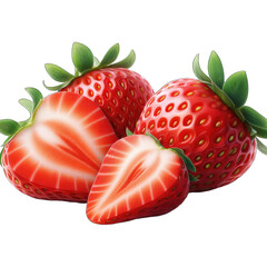 Red Strawberry Perfection, GENERATIVE AI
