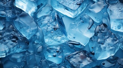 Icy Frozen Ice Texture Background