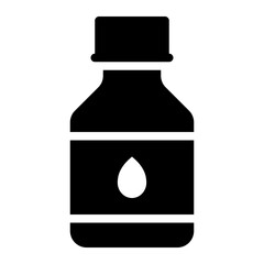 Syrup bottle icon