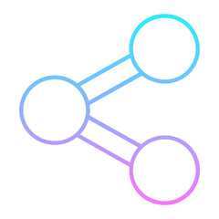 Share Gradient Icon