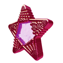 Pink star