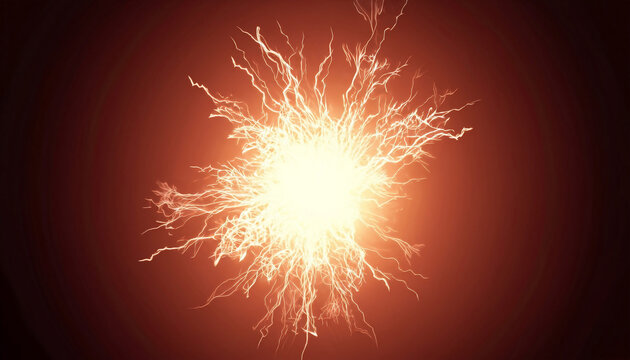 Abstact futuristic background with electric neon waves, electro light effect.