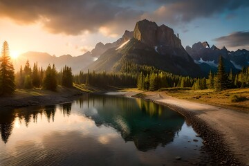 HD wallpaper Nature sunset 