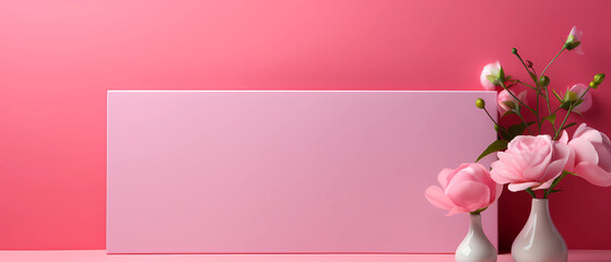 Pink Minimal Background