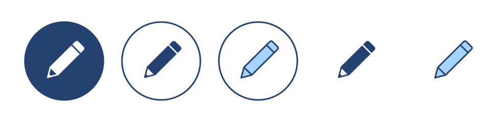 Pencil icon vector. pen sign and symbol. edit icon vector
