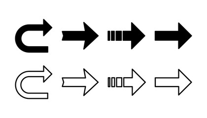 Arrow icon. Arrow symbol. Arrow icon for your web design.
