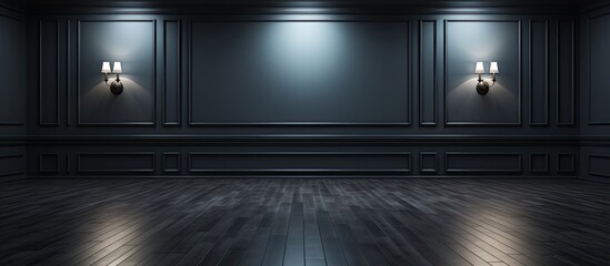 Light background in dark room