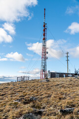 Telecommunication Tower atop Mount Spokane. Mead, Washington.