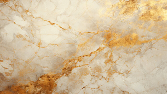 White and gold marble texture background design for your creative design