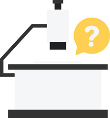 Obraz premium Science Lab Microscope