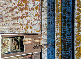 Abandoned industrial complex