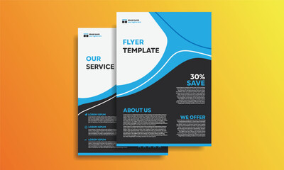 modern design template for flyer , brochure