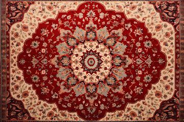 circular oriental carpet texture