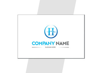 Consultancy Logo H Letter. 