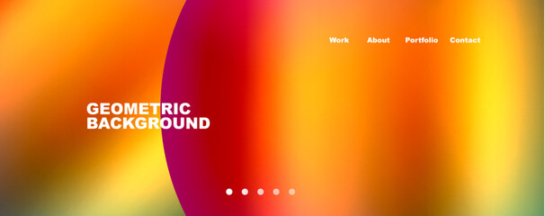 Trendy simple circle gradient abstract background. Vector Illustration For Wallpaper, Banner, Background, Card, Book Illustration, landing page