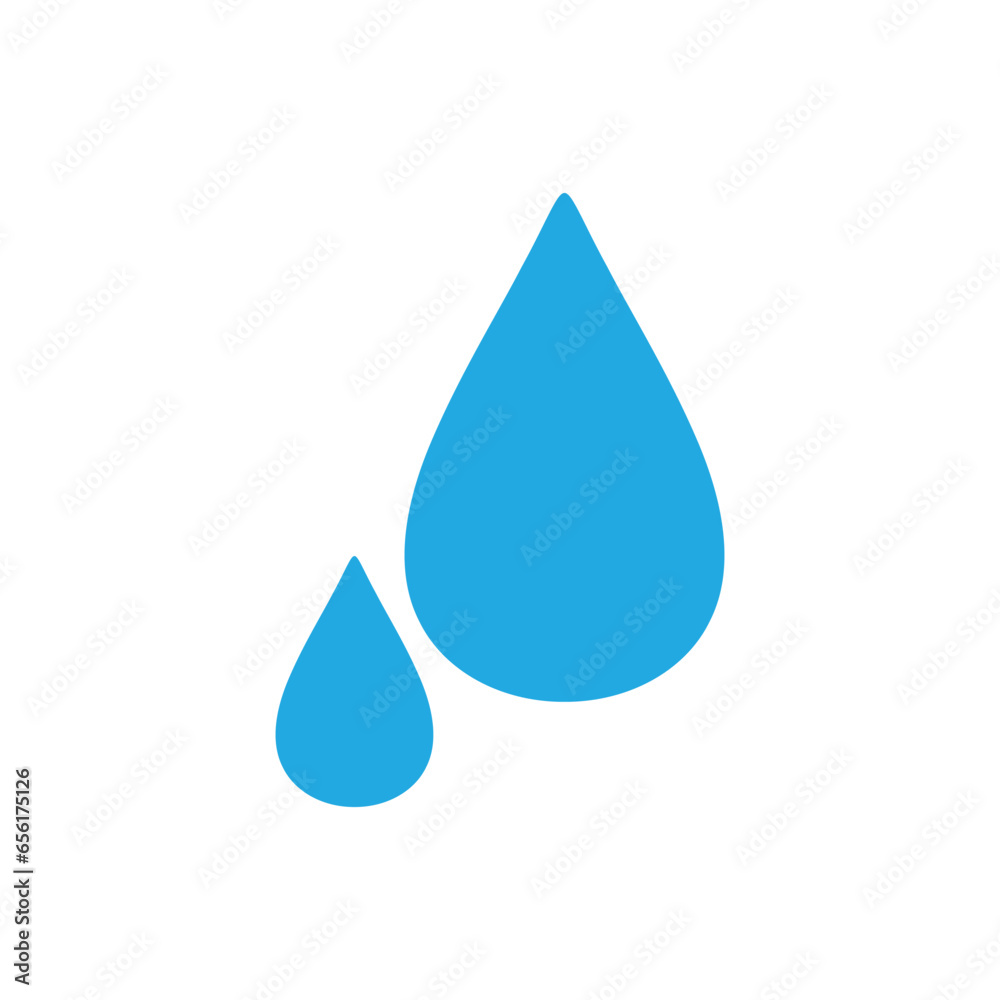 Poster water logo icon