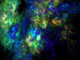 Imaginatory fractal abstract background Image