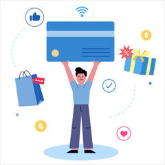 Digital Transactions Made Simple, Exploring Online Shopping with Credit Card Convenience