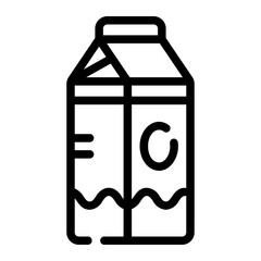 milk Line Icon