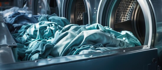 Hygiene and cleaning of clothes using industrial washers