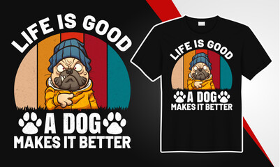 Dog lover best t shirt design