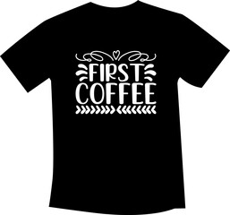 Coffee t-shirt design