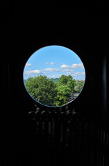 Scenery of the ancient city of Langzhong, a famous historical and cultural city in Sichuan, China