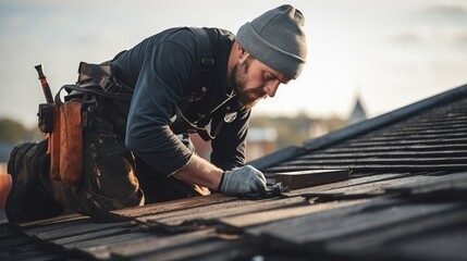 Roof repair, a Specialist in Roof Forming, is the Replacement of roof plates that have been used for a Long time. - Powered by Adobe