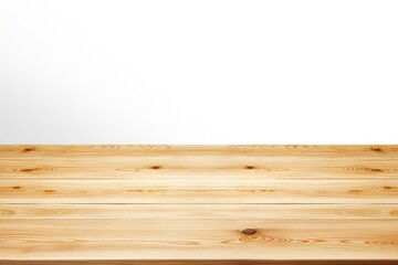 Wooden table for product display assembly
