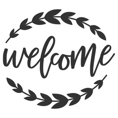 Welcome - Doormat Illustration © Minty