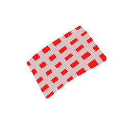 Flat Picnic Blanket Illustration