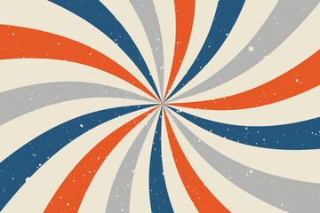 Vintage retro sunburst background design