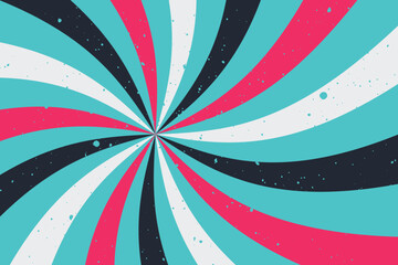 Vintage retro sunburst background design