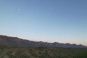 Beautiful natural landscape outside Miraval Arizona